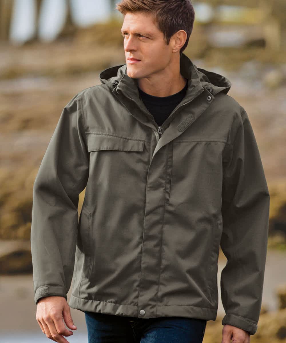3-in-1 Herringbone Jacket For Short Men - Spruce - FORtheFIT.com