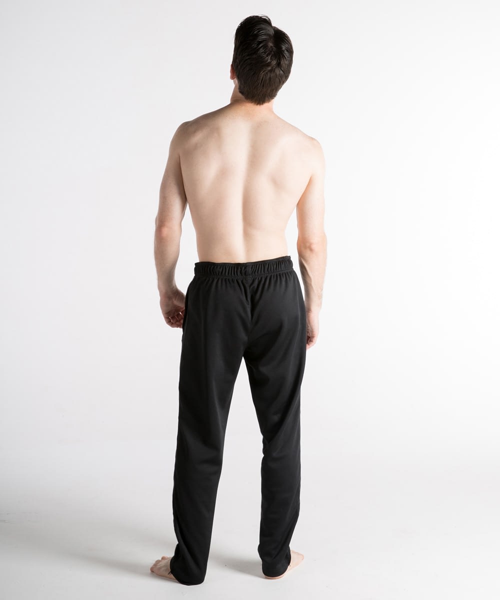 Speedy' Slim-Fit Athletic Training Pants For Short Men - Black ...